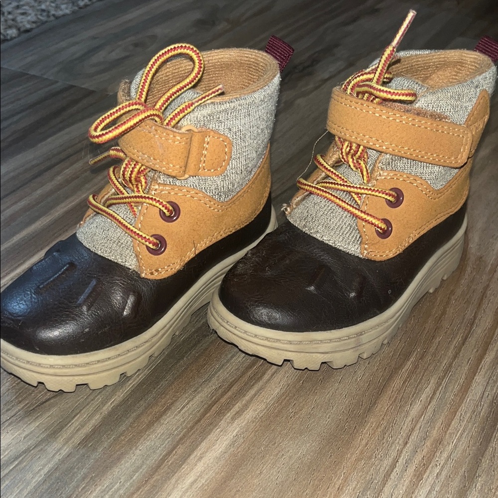 Carter's Tan and Brown Kids Boots
